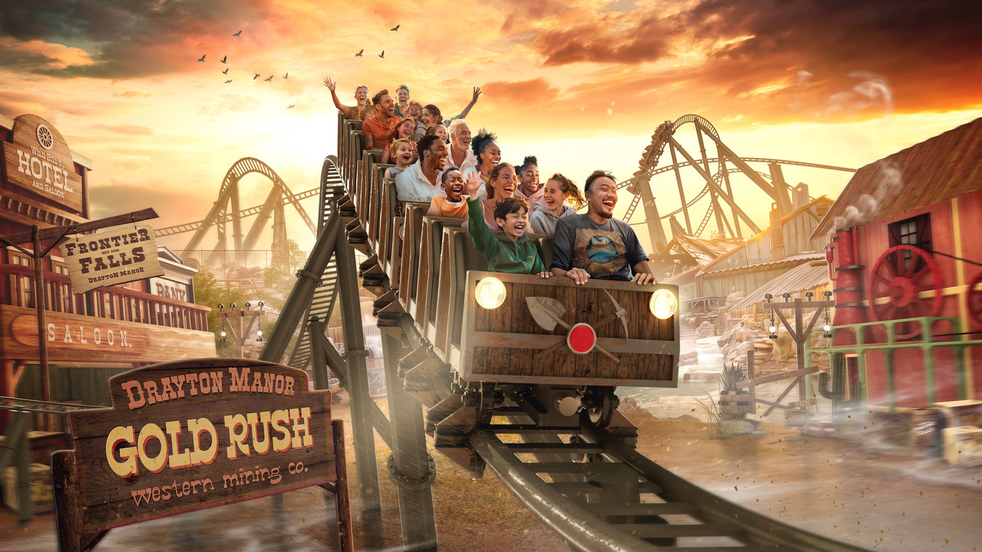 Drayton Manor - Gold Rush
