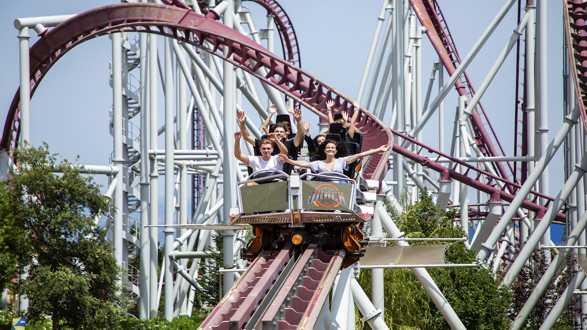 MagicLand Shock Roller Coaster