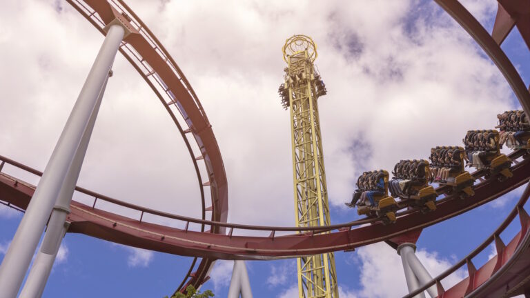 Tivoli Roller Coaster and Drop Tower 768x432