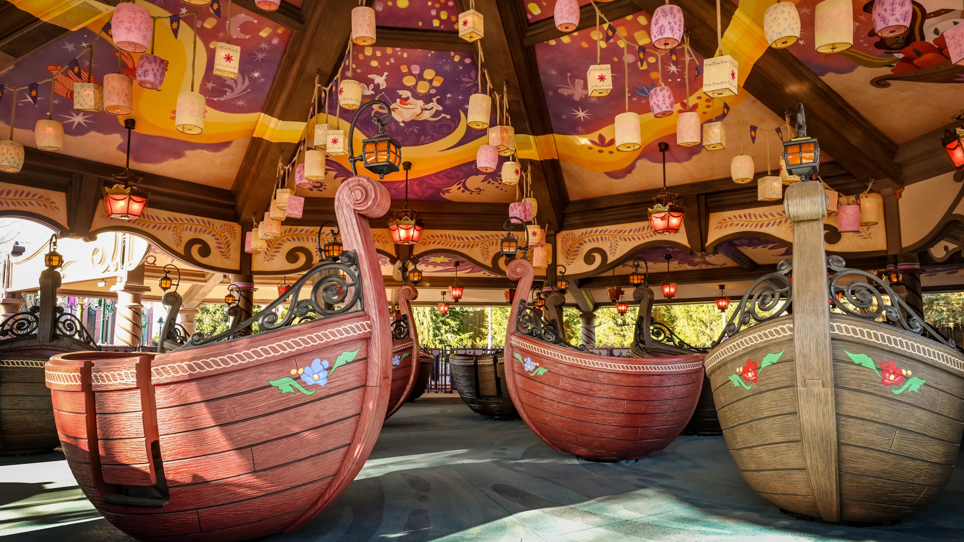 Disneyland Paris - Disney Adventure World - Adventure Way - Raiponce Tangled Spin