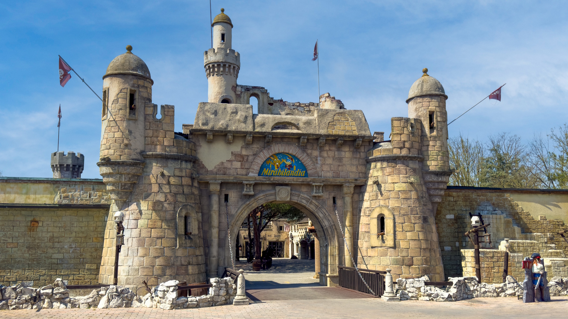 Mirabilandia - Castello ingresso Park Entrance